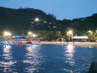 分界洲岛的夜晚