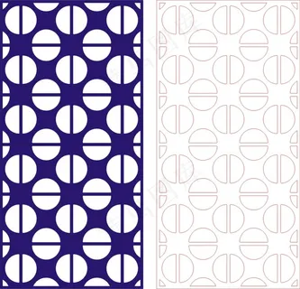 矢量镂空花纹边框底纹中式