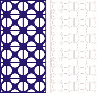 矢量镂空花纹边框底纹中式