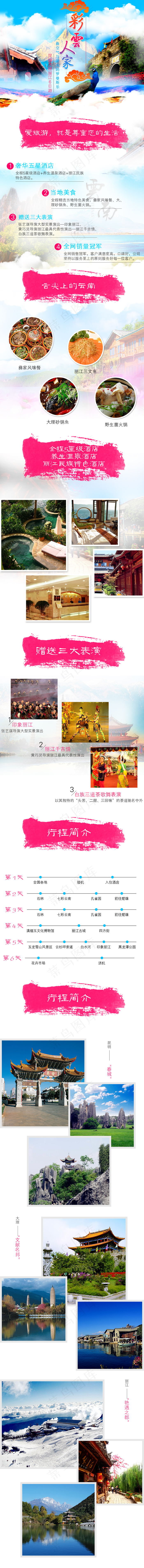 旅游详情页(790X8584(DPI:72))psd模版下载