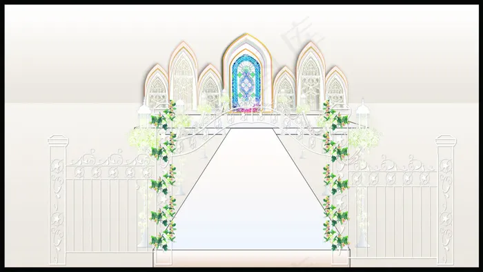 婚礼效果(1511X850(DPI:72))psd模版下载