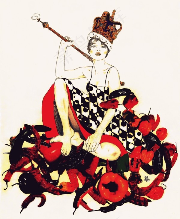 时尚连衣裙设计图