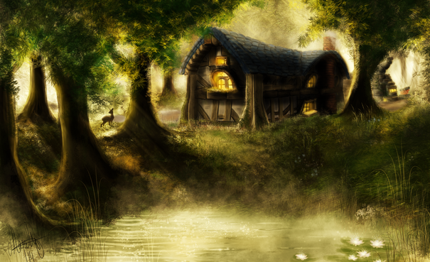童话小屋图片