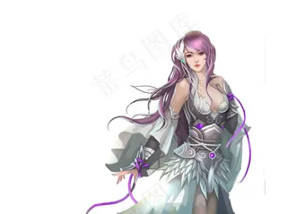 游戏女人原画PSD高清