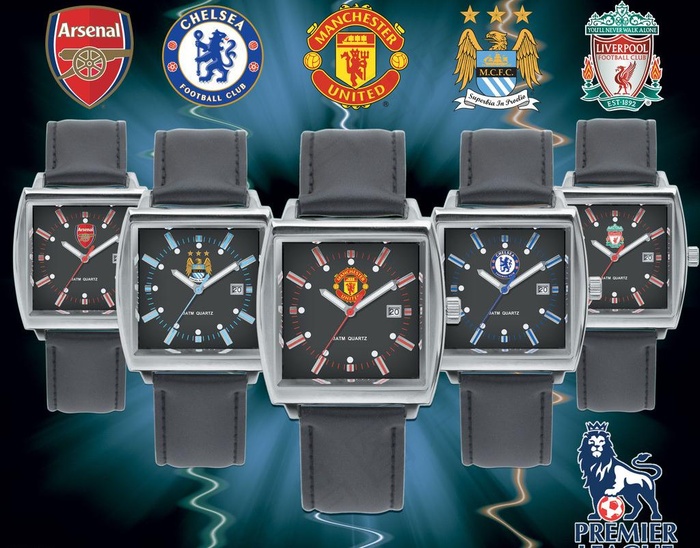 英甲足球队队标手表图片
