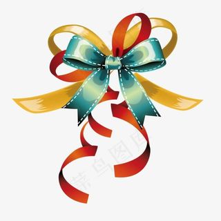 礼物彩带图片