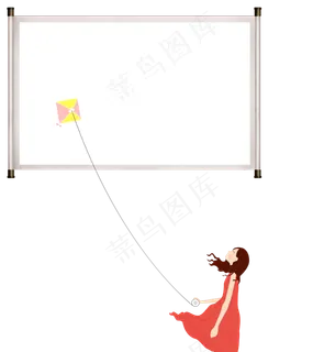 踏春小报环保绿色家园郊游小报