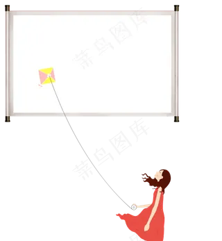 踏春小报环保绿色家园郊游小报