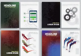 磨砂传单画册封面