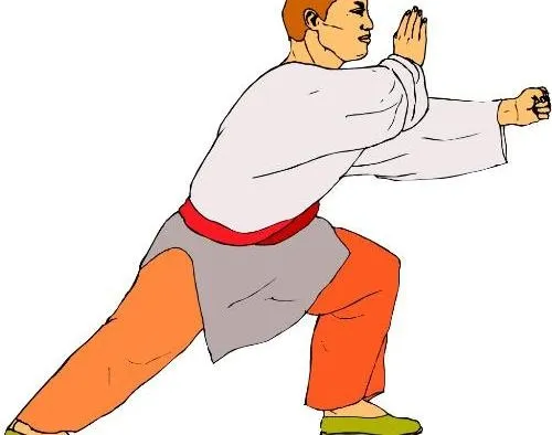 太极拳武术eps,ai矢量模版下载