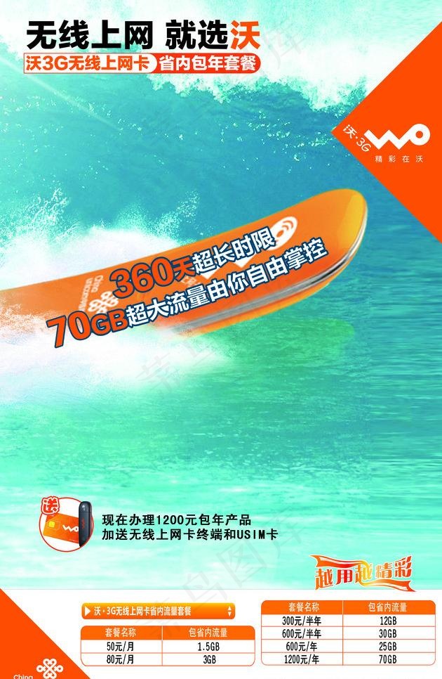 上网卡海报图片