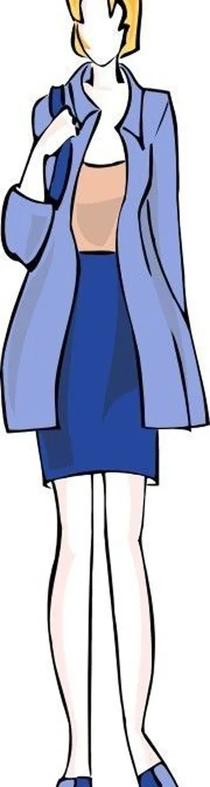 女性服装设计展示wmf格式图片