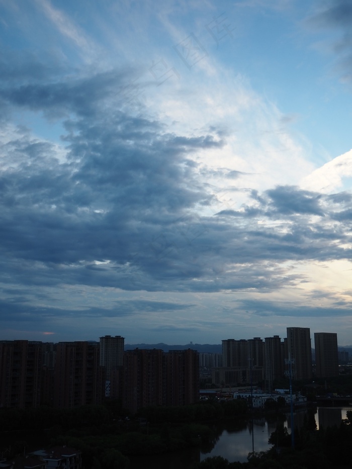 天空 城市