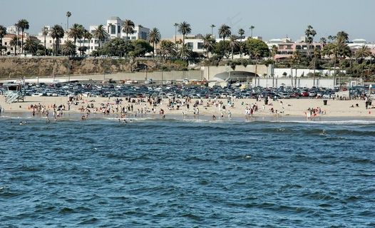 洛杉矶 热闹的海滨图片