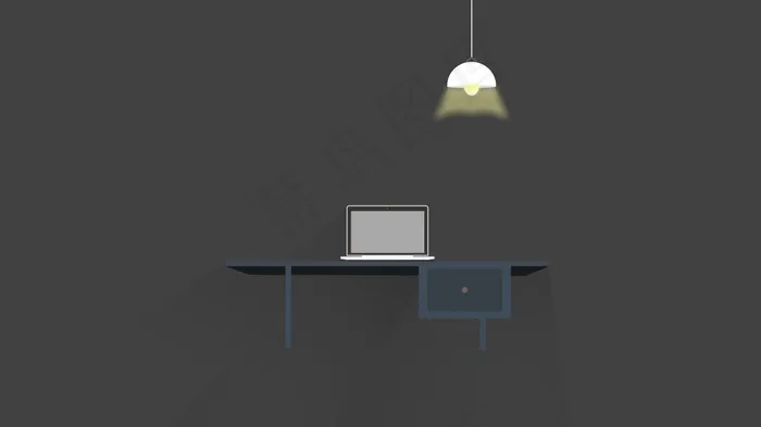 电脑简易背景cdr矢量模版下载