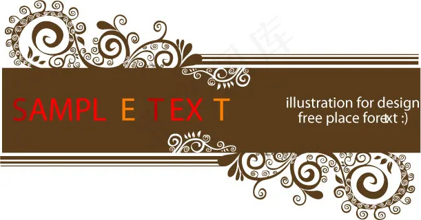 设计时尚的装饰图案eps,ai矢量模版下载