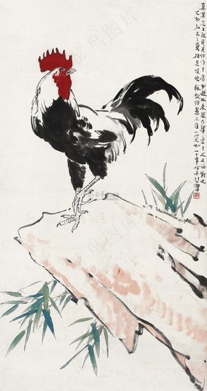 徐悲鸿 雄鸡图片 徐悲鸿 雄鸡图片