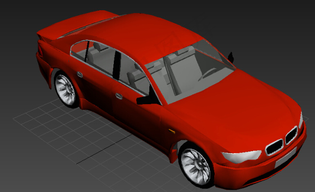 宝马7系3DMAX模型