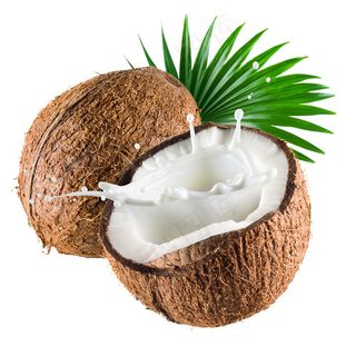 精美椰子果汁PSD分册图片素材