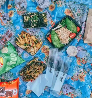 高清户外野餐图