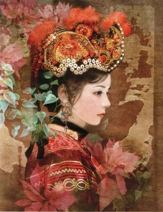 中华五十六个民族唯美