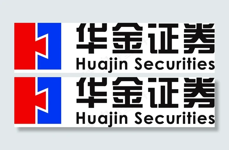 华金证券LOGOcdr矢量模版下载