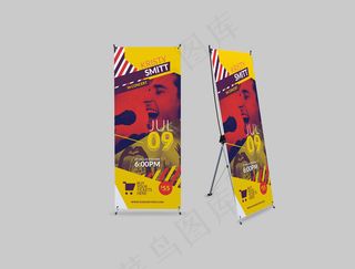 展架 易拉宝 简约 时尚 