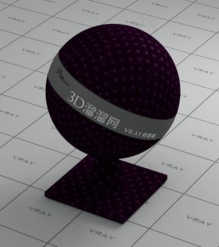 vray暗紫色布材质