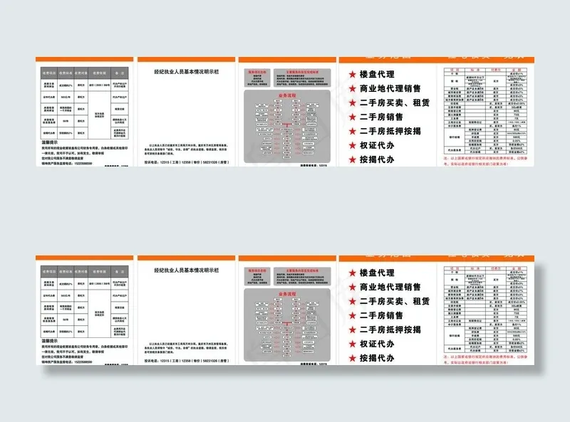 二手房制度图片cdr矢量模版下载