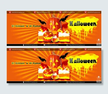 万圣节海报设计