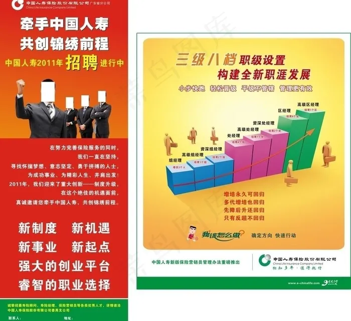 x展架 级别晋级图图片cdr矢量模版下载