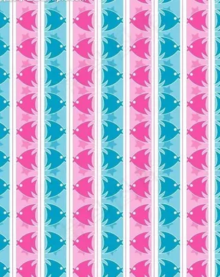 卡通鱼矢量素材图片