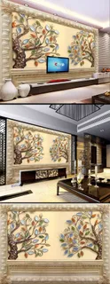 欧式浮雕电视背景墙浮雕背景墙壁画
