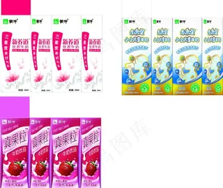 蒙牛包装盒图片