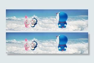 可爱卡通背景海报