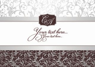 欧式古典装饰纹样背景矢量素材