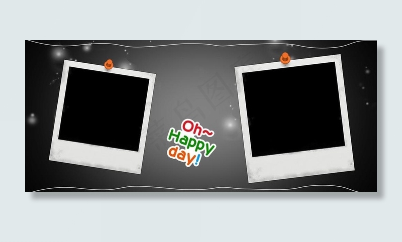 儿童时尚模板素材图片