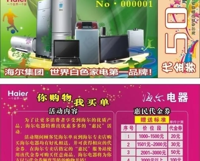 优惠券图片cdr矢量模版下载
