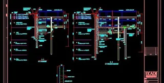 绿地公馆围护结构剖面图施工图