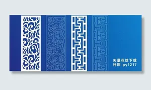 矢量橱窗设计图片