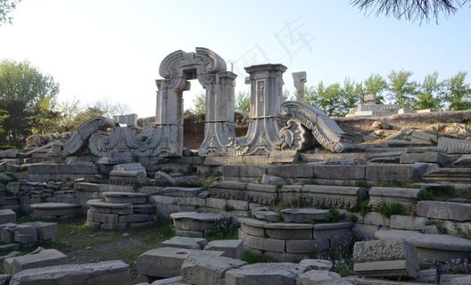 圆明园 西洋楼遗址图片