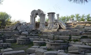 圆明园 西洋楼遗址图片