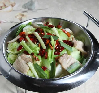 干锅包菜 快菜 蔬菜图片