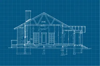 20种建设图纸、房屋蓝图photo...