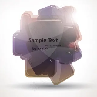 清晰的图形向量3的云