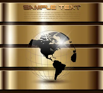 创业金背景矢量图下载