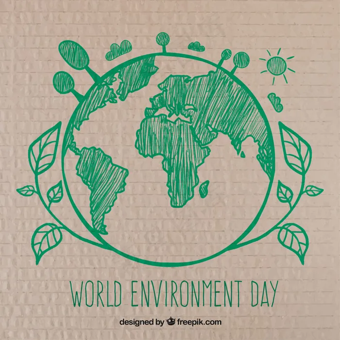 绿色背景矢量图