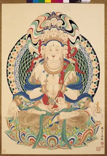 十一面观音像图片 十一面观音像图片