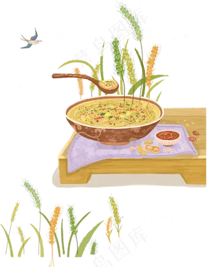 小满小报二十四节气传统文化种田收麦...