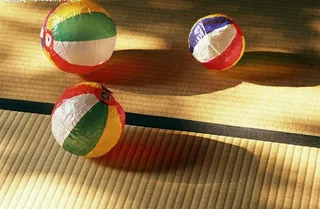 五彩球图片